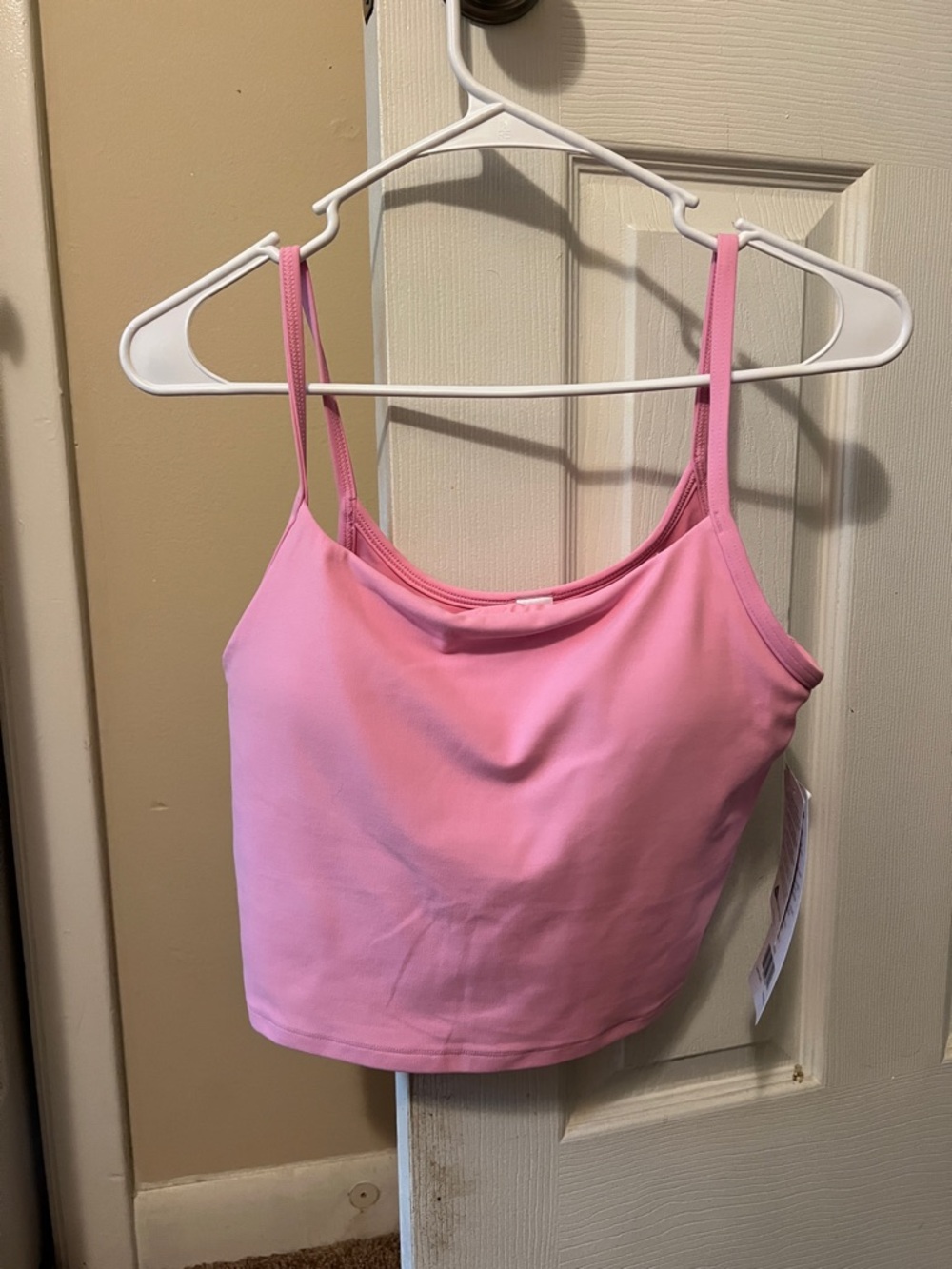 Pink Women's Cami Tank Top - Slim Straps